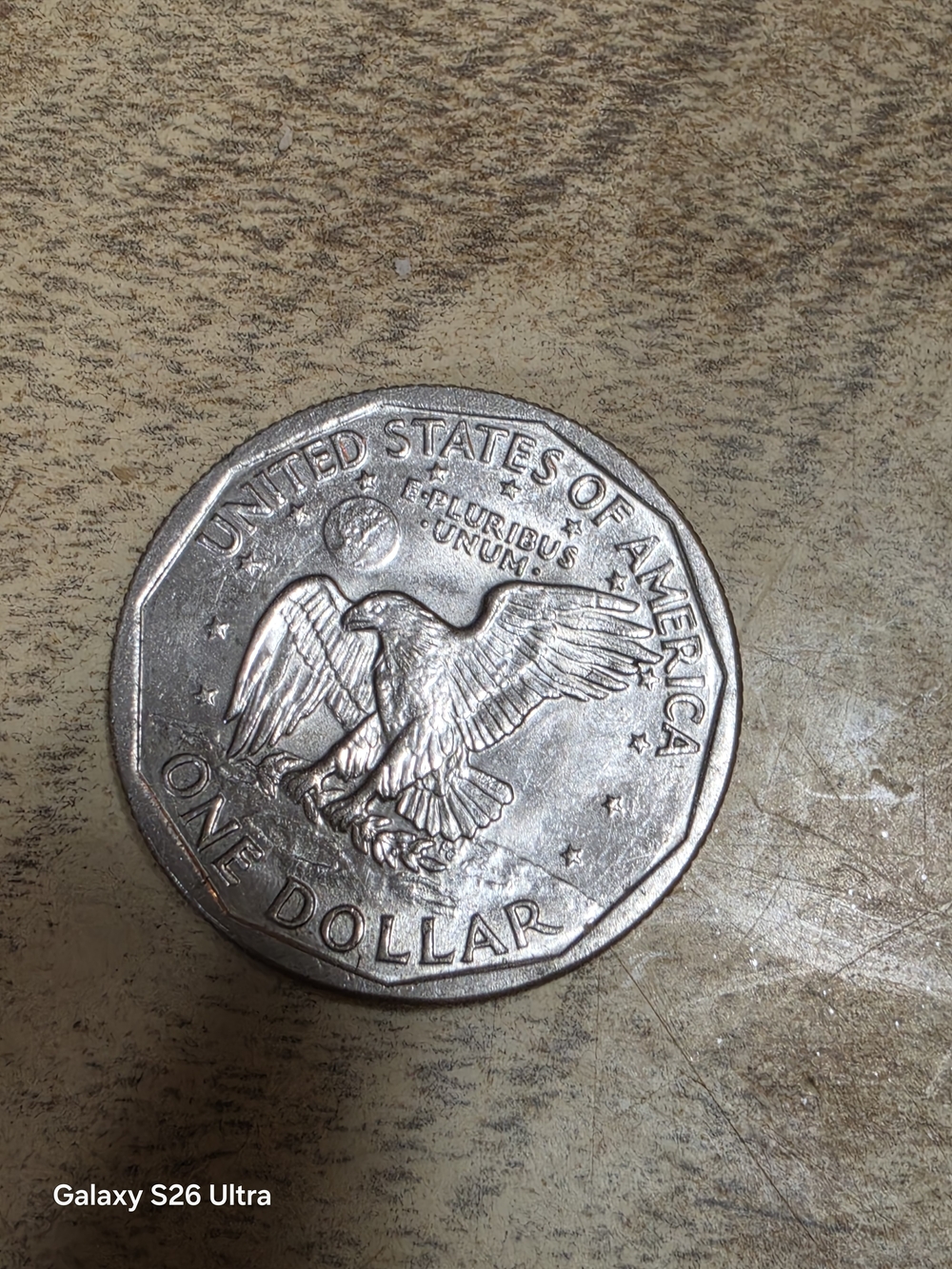 United States One Dollar Coin - Silver Tone